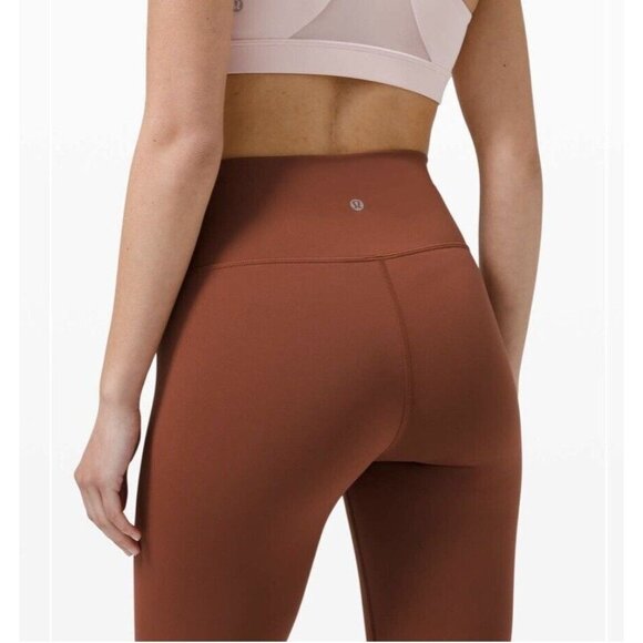 LULULEMON Wunder Train High-Rise Tight 25" Plus Size Dark Terracotta 20 NWT - Picture 5 of 6
